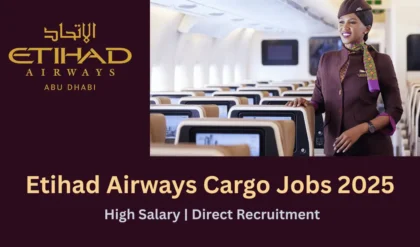 Etihad Airways Cargo Jobs 2025